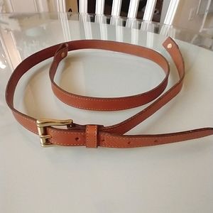 Vintage Dooney & Bourke British Tan Shoulder Strap
